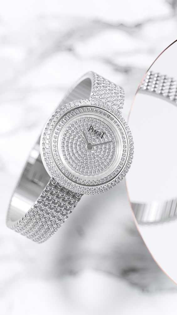 Timeless Beauty: Diamond-Set Luxury Watches 2 Piaget Possession Diamonds-Paved Watch
