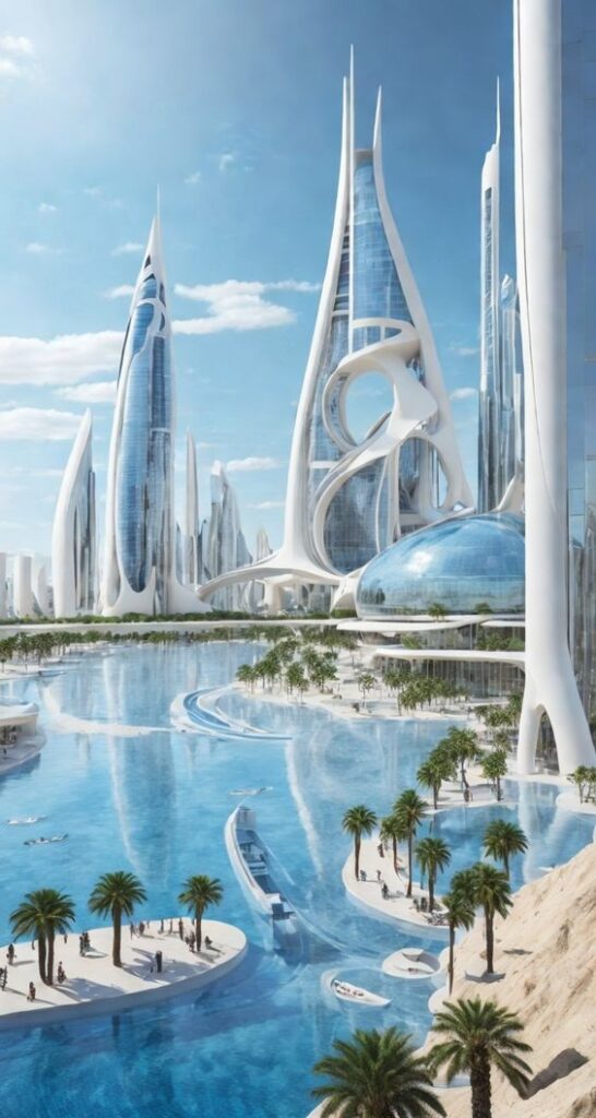 Art and Beauty: The Intersection 3 Futuristic City 2030