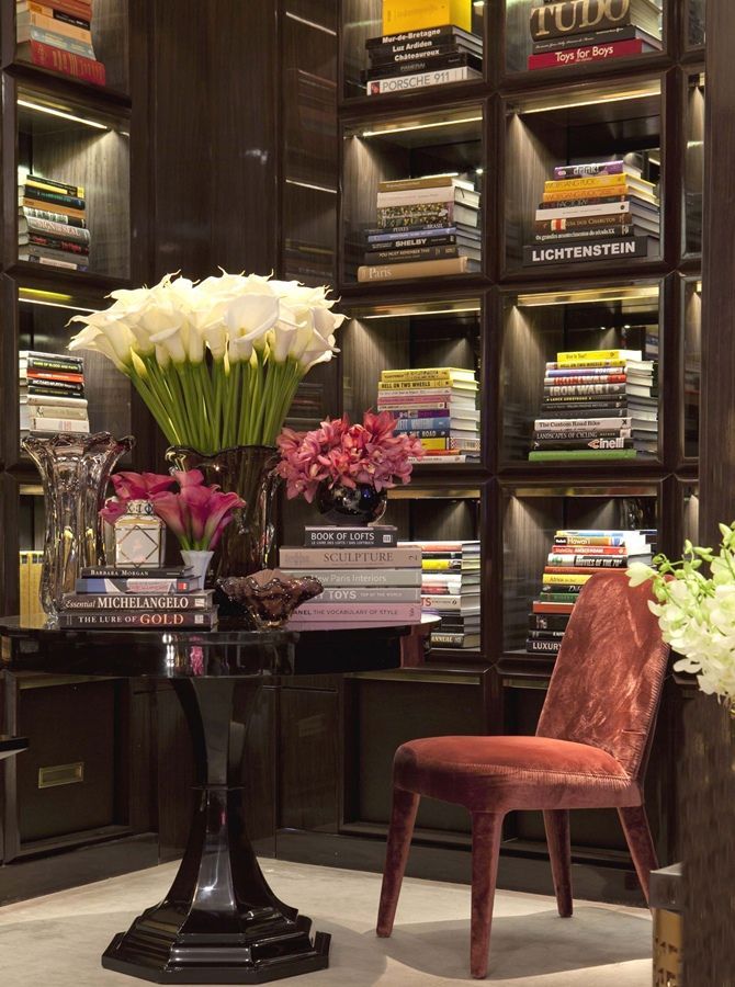 Designing a Personal Library: Showcasing Literature with Luxury Flair 3 library